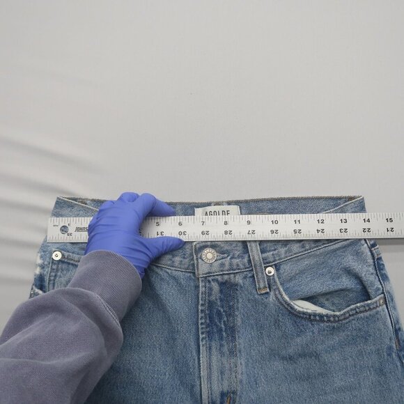 Agolde High Rise Vintage Boot Jeans Size 26 - Picture 12 of 13